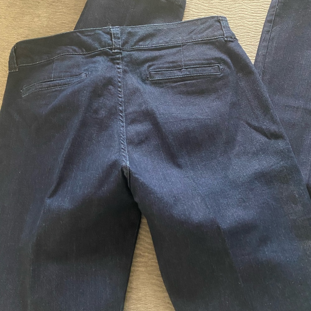 BANANA REPUBLIC Dark Wash Bootcut Jeans - Size 6 - Picture 3 of 5
